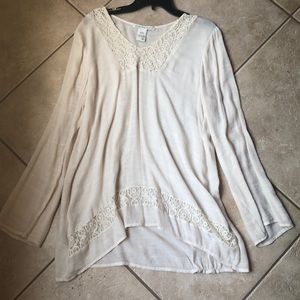 Cream blouse